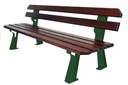 Banc rustique - bois pin du nord - longueur 195 cm