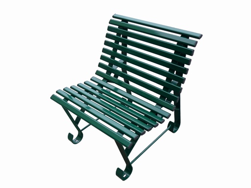 [11300] Fauteuil fer "Square" de jardin
