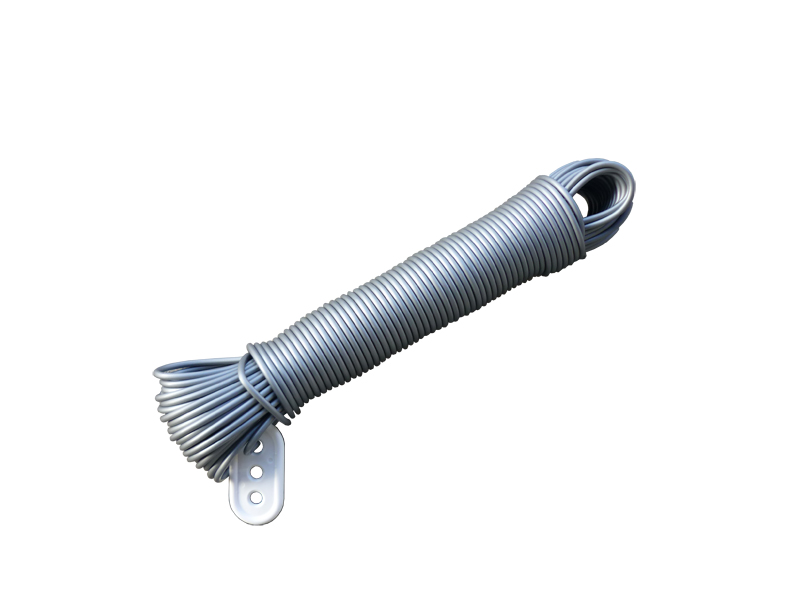 Corde à Linge 50m Avec âme Acier - Résistante Intérieur/extérieur - PVC