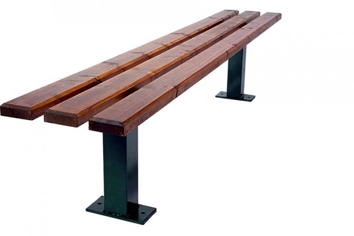 [10031] Banquette - bois pin du nord - longueur 195 cm